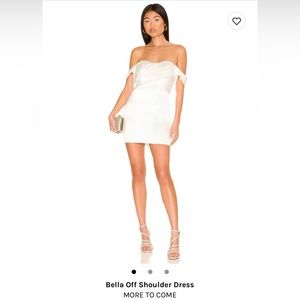 Bella Off Shoulder Dress-MORE TO COME (REVOLVE SIZE SMALL NEW WITH TAGS)